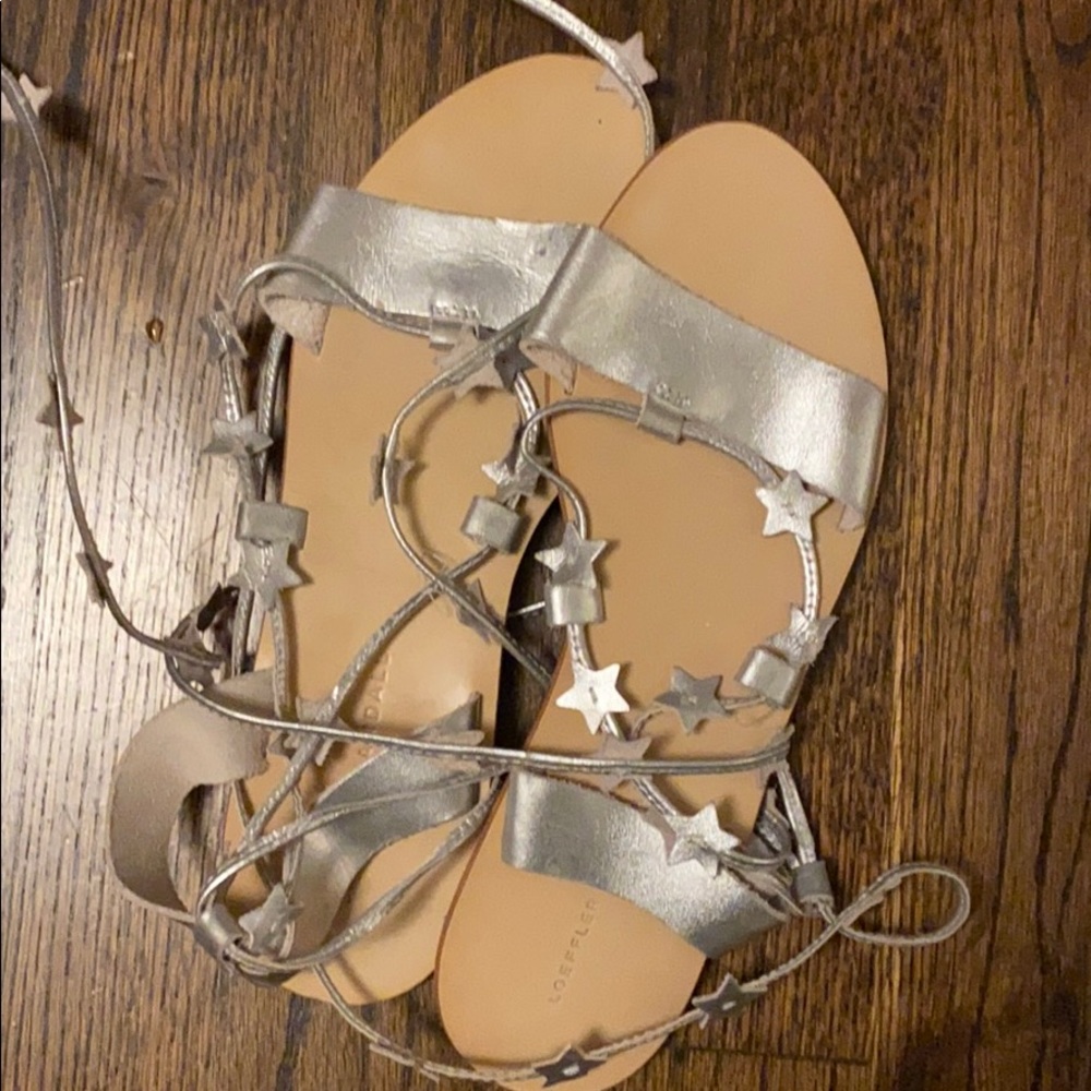 Loeffler Randall starla angle wrap sandals